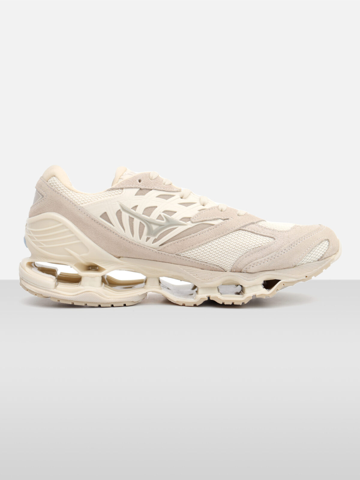 Tênis Mizuno ‘Wave Prophecy LS Bege’ Unissex