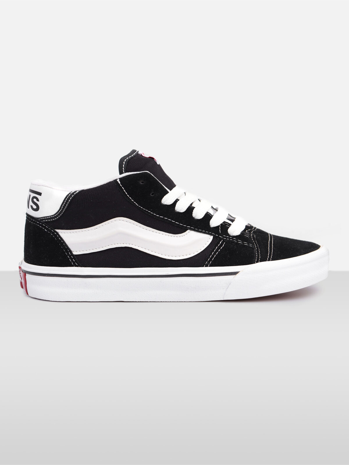 Tênis Vans 'Knu Skool Mid' Black White